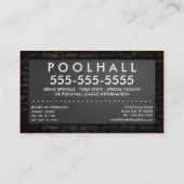 oogbol: elektrisch bord visitekaartje (Achterkant)