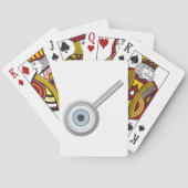 Oogbol Vergrootglas Fun Eye Inspectie Pokerkaarten (Achterkant)