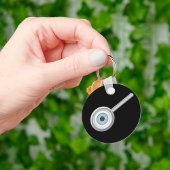 Oogbol Vergrootglas Fun Eye Inspectie Sleutelhanger