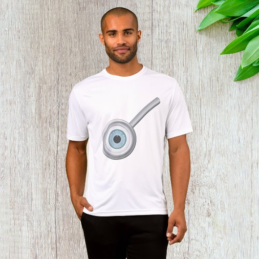 Oogbol Vergrootglas Fun Eye Inspectie T-shirt