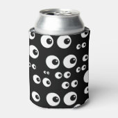 Oogbollen Geïsoleerde Fles of Koelbox Blikjeskoeler (Blikje Voorkant)