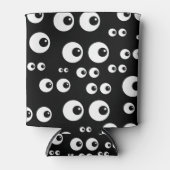 Oogbollen Geïsoleerde Fles of Koelbox Blikjeskoeler (Voorkant)