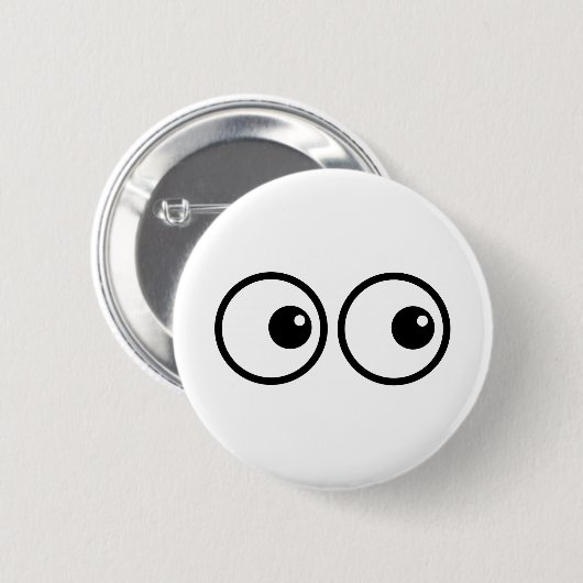 Oogbollen Ronde Button 5,7 Cm (Voorkant /achterkant)