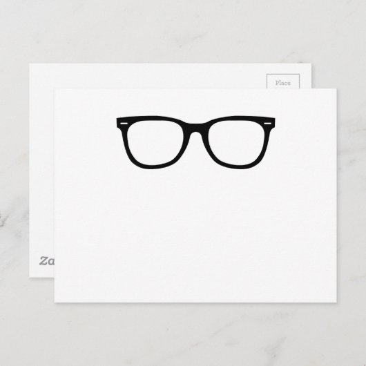 Oogbril Briefkaart (Voorkant / Achterkant)
