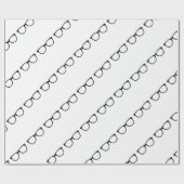 Oogbril Cadeaupapier (Vlak)