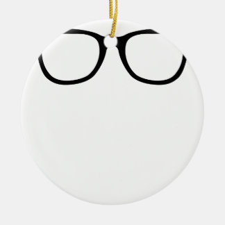 Oogbril Keramisch Ornament