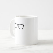 Oogbril Koffiemok (Voorkant links)