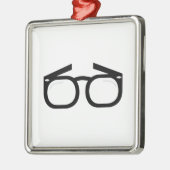 Oogbril Metalen Ornament (Links)