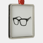 Oogbril Metalen Ornament (Rechts)