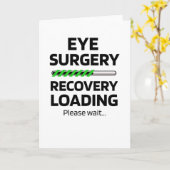 Oogchirurgie Herstel Glaucoma Cataract LASIK Kaart (Gele Bloem)