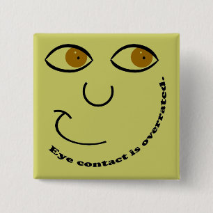 Oogcontact is een Button met overwaardering