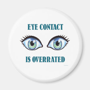 Oogcontact is te hoog magneet