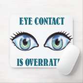 Oogcontact is te hoog muismat (Met muis)