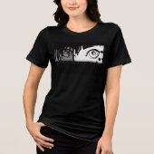 OOGCONTACT Tri-Blend SHIRT (Voorkant)