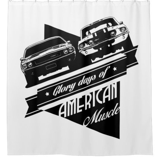 oogdagen van de spieren douchegordijn (Voorkant)