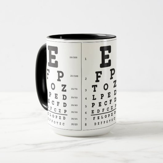 Oogdiagram arts mok (Voorkant links)