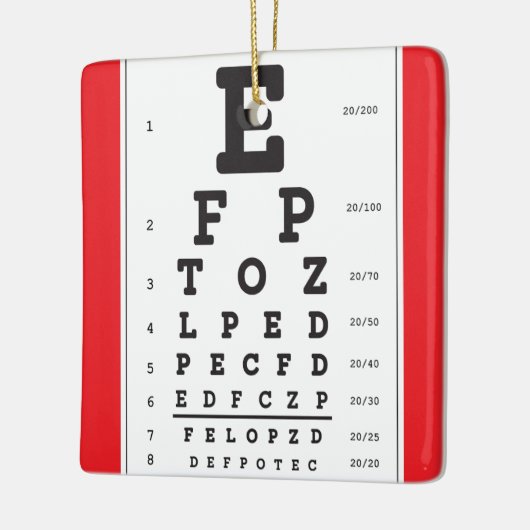 Oogdiagram Optisch Ornament (Links)