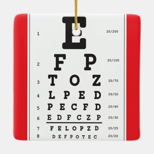 Oogdiagram Optisch Ornament (Achterkant)