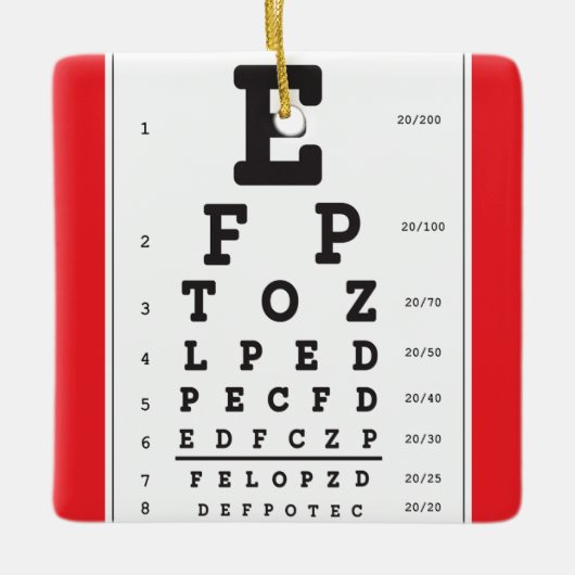 Oogdiagram Optisch Ornament (Voorkant)
