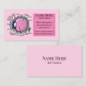 Oogdiagram Visitekaartje (Voorkant / Achterkant)