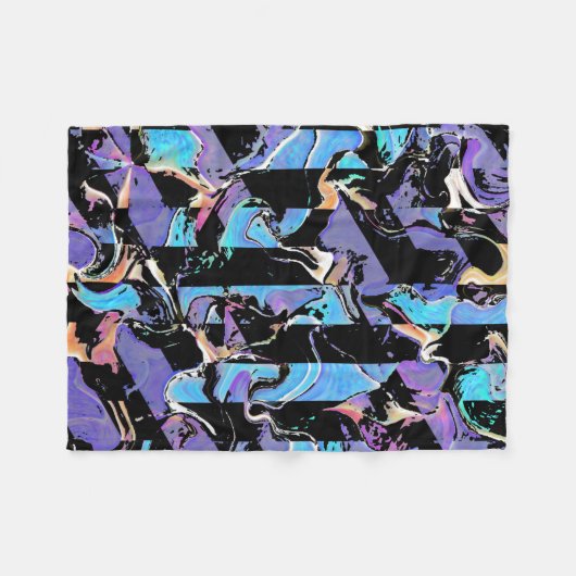 Oogdoorn fleece deken (Voorkant (Horizontaal))