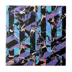 Oogdoorn keramische tegel tegeltje