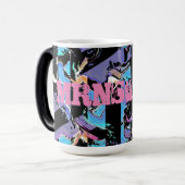 Oogdoorn koffie mok (Voorkant links)