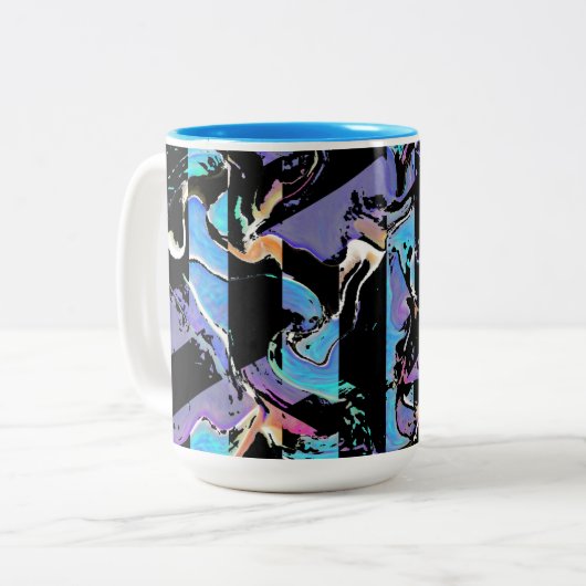 Oogdoorn koffie mok (Voorkant links)