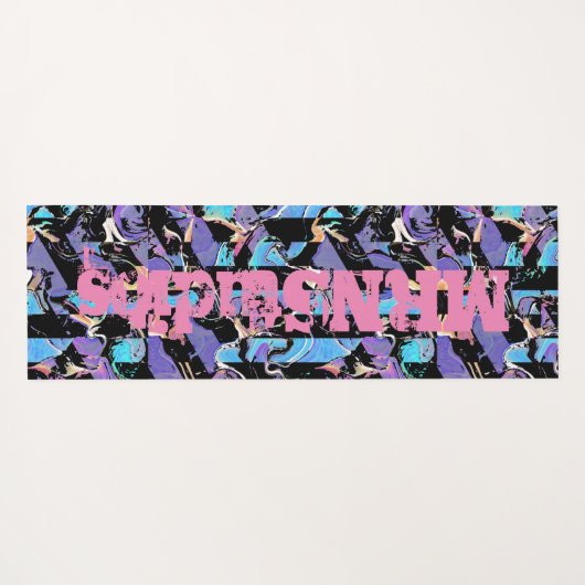 Oogdoorn yogamat (Achterkant (horizontaal))