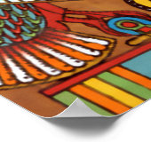 Oogdruk van paardenPoster Poster (Hoek)