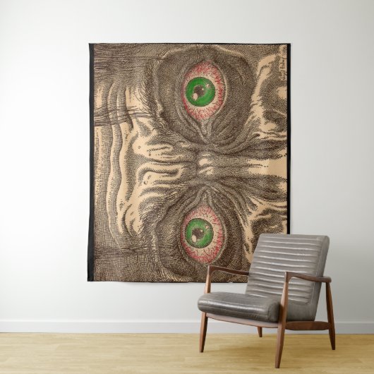 oogdruk wandkleed (In situ)