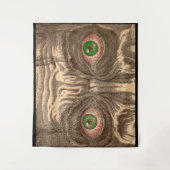 oogdruk wandkleed (Voorkant)