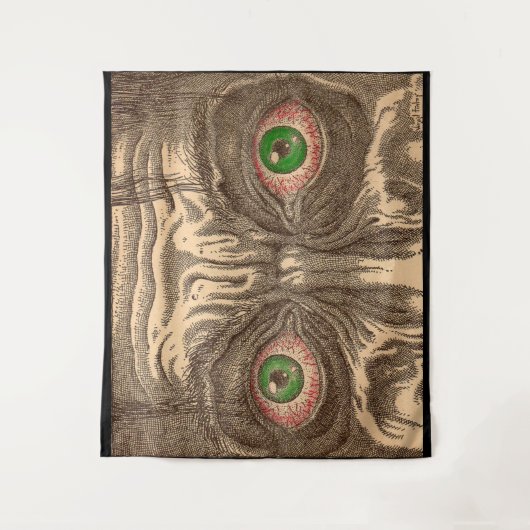 oogdruk wandkleed (Voorkant)