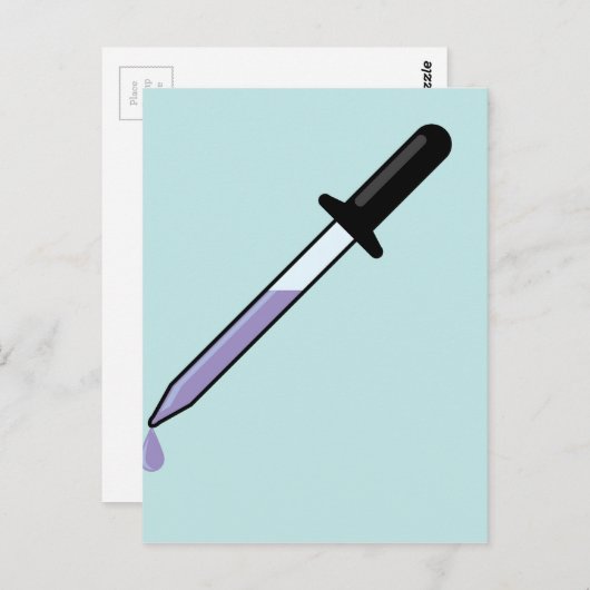 Oogdruppelaar Briefkaart (Voorkant / Achterkant)