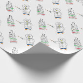 Oogexamen (optometrist) cadeaupapier (Hoek)