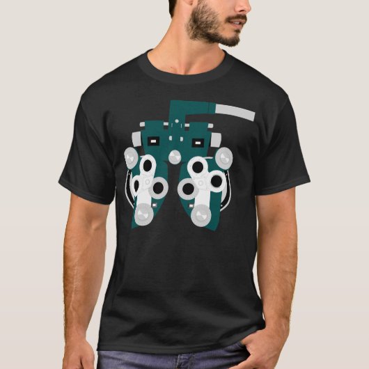 Oogexamenapparatuur T-shirt (Voorkant)