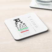 Oogexamengrafiek Drankjes Onderzetter (Linkerzijde)