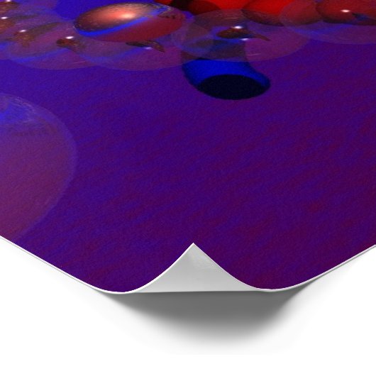 Oogexplosie van Snoep Poster (Hoek)