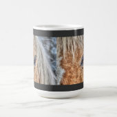 Oogfoto van Palomino Horse Drink Mok (Center)