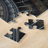 oogfractale puzzel legpuzzel (Zijkant)