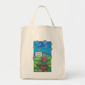 Ooggevoel vast tote bag (Voorkant)