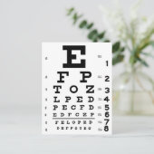 Ooggrafiek Briefkaart (Staand voorkant)