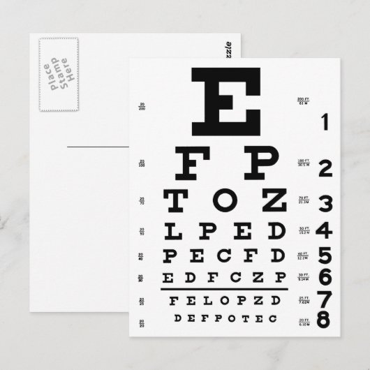 Ooggrafiek Briefkaart (Voorkant / Achterkant)