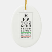 Ooggrafiek Keramisch Ornament (Voorkant)