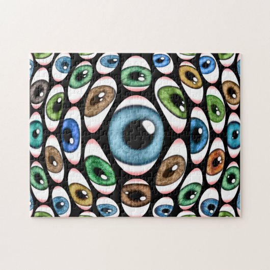 Ooggrafiek Legpuzzel (Horizontaal)