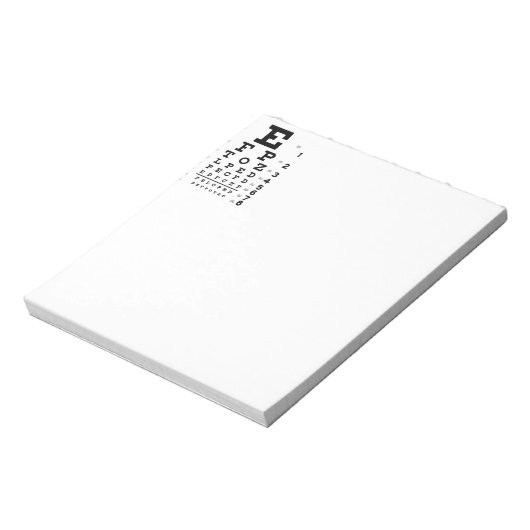 Ooggrafiek Notitieblok (Linkerzijde)