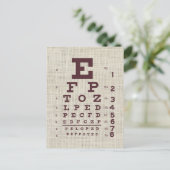  Ooggrafiek op schoot Briefkaart (Staand voorkant)