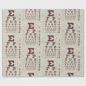  Ooggrafiek op schoot Cadeaupapier (Vlak)