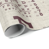  Ooggrafiek op schoot Cadeaupapier (Rol Hoek)