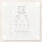  Ooggrafiek op schoot Glazen Onderzetter (Achterkant)